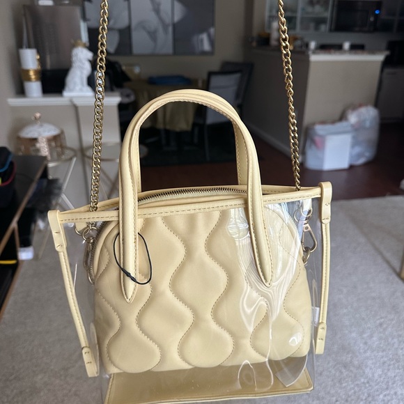 Yellow Zara bag